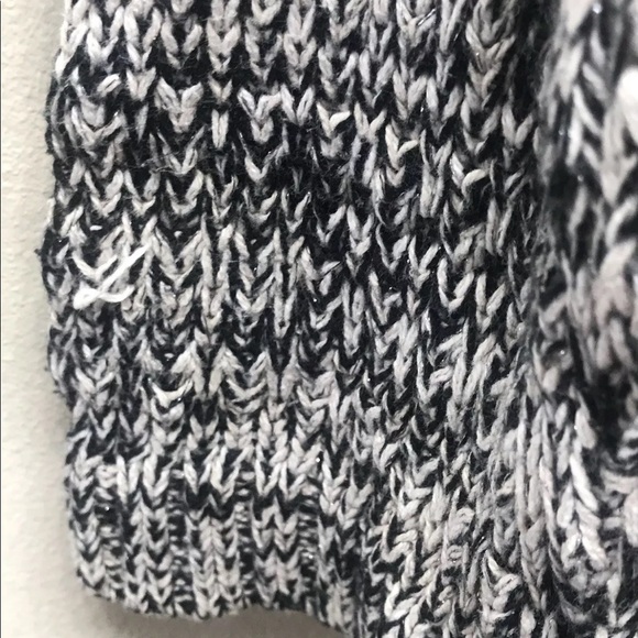 DKNY Jeans Women’s Chunky Knit Sweater Black/ White M - Picture 4 of 9